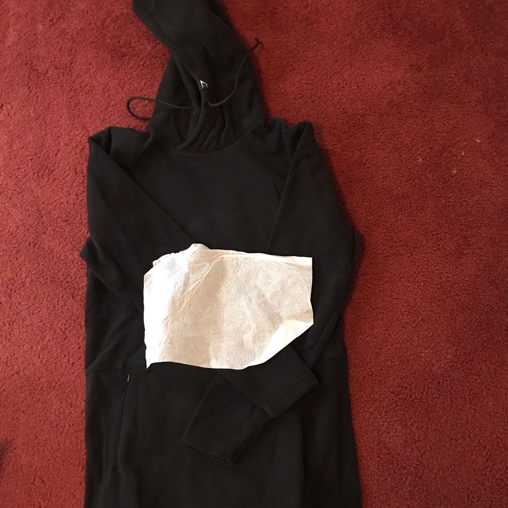 Gymshark pullover degree hoodie black size S